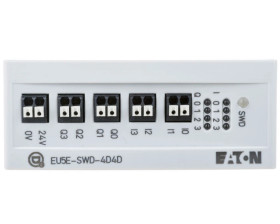 Moduł wejść/wyjść cyfrowych 4 wejść 4 wyjść 24V DC SmartWire-DT EU5E-SWD-4D4D 116382