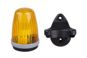 Lampa sygnalizacyjna LED Pomarańczowa wbudowana anetna IP 54 15W Wbudowany przerywacz LS02