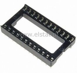 Podstawka zwykła DIL 24 szeroka