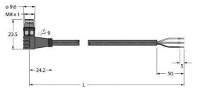 Turck 6625568 Kabel połączeniowy czujnika/aktuatora 2 m Ilość pinów: 3 1 szt.