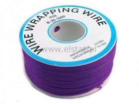 Przewód Kynar fi = 0,25mm kolor fioletowy; 80°C