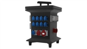 Rozdzielnica Budowlana Kib-S/Fi 2X32a 2X16a 2Xcamp 16X230v Odbiornikowe 32A 3...