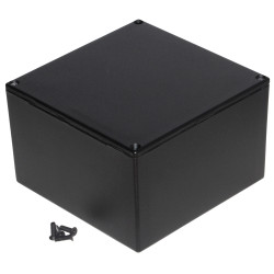 Hammond 1590WKBK Watertight Diecast Enclosure Black (125 x 125 x 79mm)