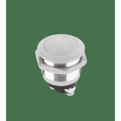 Przełącznik PS28B Wypukły 250V 2A kwasówka, przycisk chwilowy