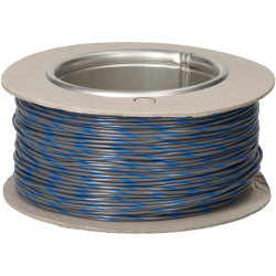 UniStrand UNI6A1602GYBE100 16/0.2 Grey/Blue Def Stan 61-12 T2 Equip Wire 100M