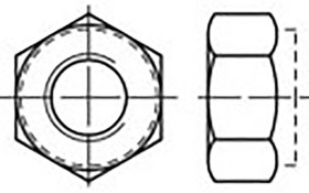 Nakrętki imbusowe M5 TOOLCRAFT TO-6864507 DIN 982 100 szt.
