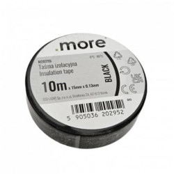 Taśma izolacyjna 15mm x 0,13mm CZARNA 10m 1szt