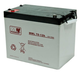 MWL 70-12 akumulator żelowy AGM 12V / 70Ah