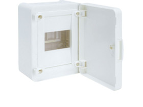 Rozdzielnica podtynkowa 4 modułowa 1x4M drzwi pełne IP40 GOLF VS104PD HAGER