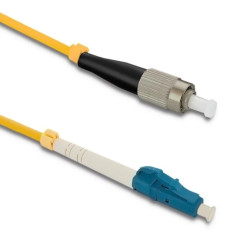 Qoltec Patchcord światłowodowy FC/UPC - LC/UPC Singlemode 9/125 G652D Simplex 15m