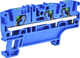 Złączka sprężynowa 4 mm2 PUSH-IN (niebieska) ESH-EFC.4/1+2B 003903258
