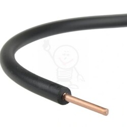 DY 0,75mm2 500V czarny H05V-U