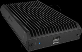 61186 External M.2 NVMe SSD housing, USB 4.0 Type-C