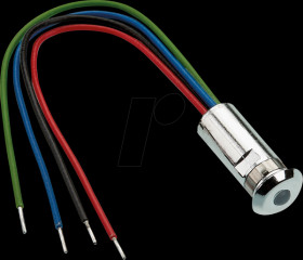 2660.8303 Indicator lamp, SMD LED, ø3mm, Plastic