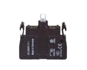 Oprawka z LED zielona 230V AC M22-CLED230-G 216577