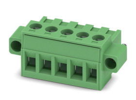 Wtykowy blok zaciskowy 5 -pinowe raster 5.08mm Żeński Phoenix Contact