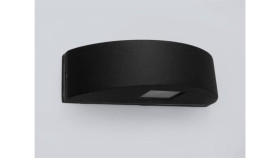 Oprawa Elewacyjna Led Helik 2*3W Ww Czarna Ip54