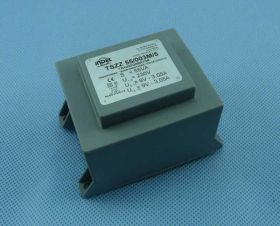 TSZZ-55/003M5 2x9V/2x3,05A TRAFO PCB