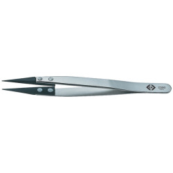 CK Tools T2390 CarbofibESD Tweezer 2390 - 130mm