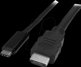 CDP2HDMM1MB Cable USB-C to HDMI, 4K 30Hz, 1 m.