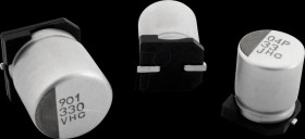 HHXC160ARA470ME61G ELKO Polymer Hybrid SMD, 47 µF, 16 V, 105°C, 5.0 x 5.8 mm