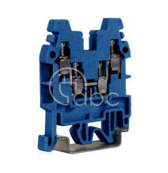 Złącze śrubowe 2,5 mm², 2-torowe, niebieskie, CBR.2(Ex)i