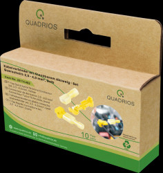 2011C404 Cable connector with plug-in junction - yellow (4.0 - 6.0 mm²)