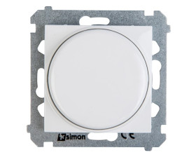 Simon 54 Ściemniacz naciskowo-obrotowy 20-500W biały DS9T.01/11