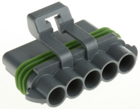 Złącze samochodowe 5-pinowe Delphi -rzędowe Żeński 14A Metri-Pack 280 Montaż na kablu Połączenie zagniatane Złącze