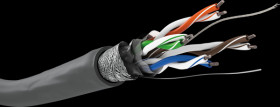 68709 Cat.5e network cable, SF/UTP, CCA, 100 m, gray