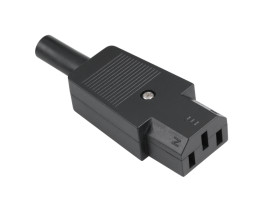 Gniazdo AC 3PIN na kabel komput.