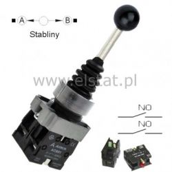 Przełącznik Joystick OFF + 2x NO stabilny ( styki)