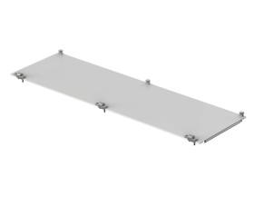 Bopla TF/M 384-EMV-K (86884037) - panel składany EMC przedni 3U/6U od frontu z anodowanego aluminium , od tyłu nieanodowanego (c