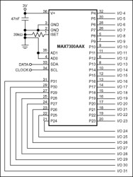2-Wire-Interfaced, 2.5V to 5.5V, 20-Port or 28-Port I/O Expander
