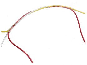 Organizer maskownica do przewodow fi 4mm (2m)