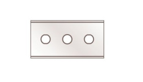 Ostrze wymienne rozmiar: 43 mm MARTOR Płaski Stal szerokość: 22,2 mm Ostrze