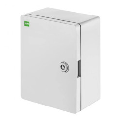 INDUSTRIAL SR4 obudowa z tworzywa ABS 210x280x130 z płytą metalową IP65 szary 2760-00