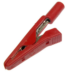 Krokodyl MA1-R Gn.2mm Czerwony 60VDC/30VAC 6A