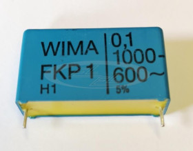 100nF 1000V 600VAC 5% r=37,5mm kondensator polipropylenowy FKP1 WIMA