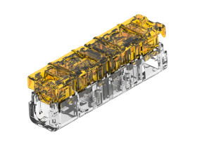 Łącznik kablowy Złącze splatane przewodowe minimalny rozmiar 16AWG TE Connectivity izolowany długość 45mm