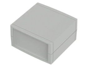 PS enclosure, (L x W x H) 110 x 60 x 107 mm, light gray (RAL 7035), IP40, 26110000