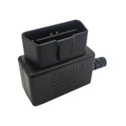 Wtyk OBDII męski kątowy na kabel obd2