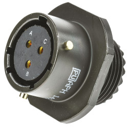 Złącze 3-pinowe Żeński Amphenol Limited Żeński Montaż na kablu MIL-DTL-26482 rozmiar 12