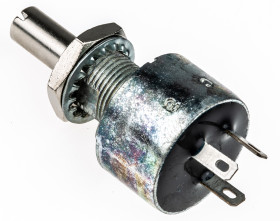 Potencjometr 2.2kΩ typ Obrotowy Vishay średnica wału 6 mm 3W długość wału 25mm średnica 19.7mm Montaż panelowy