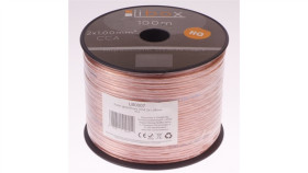 Przewód Głośnikowy Cca 2X1 Eca Lb0007 Libox /100M/
