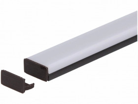 Zaślepka PCV Max brązowa