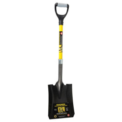 Roughneck 68-146 Square Shovel 36in D Handle