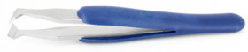 ESD tweezers, uninsulated, carbon steel, 120 mm, 15A.C.DR.0