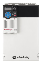 Przekształtnik częstotliwości 22 kW 3-fazowy 400 V AC 43 A Ethernet 500Hz PowerFlex 525 Profibus Urządzenie sieciowe