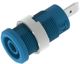 Gniazdo bananowe Żeński Wtykowa Niebieski 36A Electro PJP